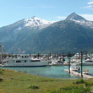 Back to Skagway to load up for Atlin Lake
