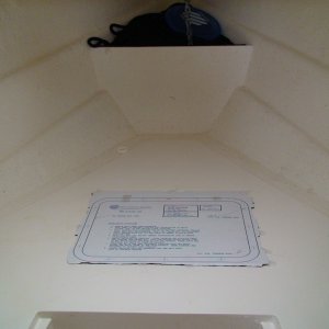 Template for forward hatch