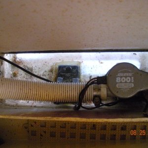 Garmin transducer in bilge