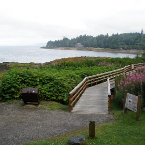 Scenic View in bight park in Ketchikan