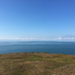 View across to the Peninsula from Rosario Head