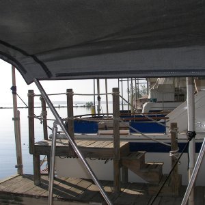 Cockpit open to nice Southerly breeze