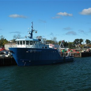 Geo Survey Boat at Soo