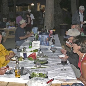 The beach barbecue - civilized style