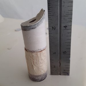 plug from one of the new holes