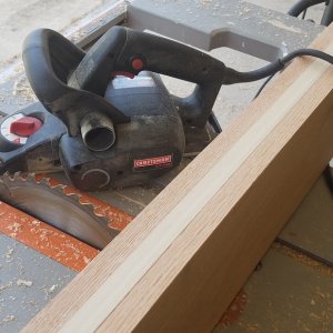 little power hand planer, hand-me-down from my pops