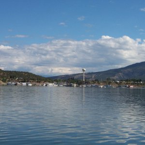 Boats Moored at Two Rivers Marina