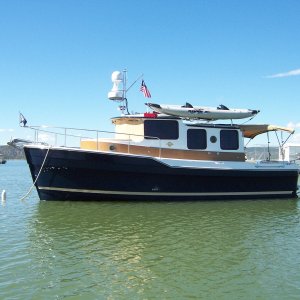Ranger 29, Spirit of Gratitude moored at Two Rivers Marina