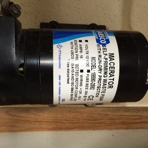 Media 'Macerator pump.  Anyone see a problem?' in album 'Macerator pump.  Anyone see a problem?'