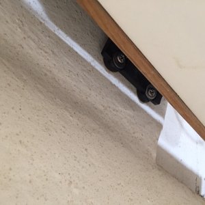 Media 'Yeah.  That's right.  Install the pump...then install the shelf to block the bottom mounting screws.  BRILLIANT!!!!' in album 'Macerator pump.  Anyone see a problem?'