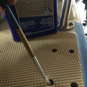 010 I like to use a brush to really get in there