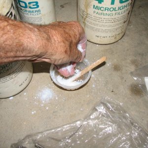 adding cabosil by the Pinch