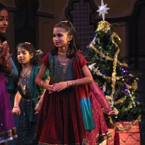 Grand daughter "Maya" in dance performance.