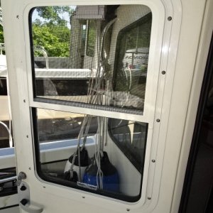 opening window aft door