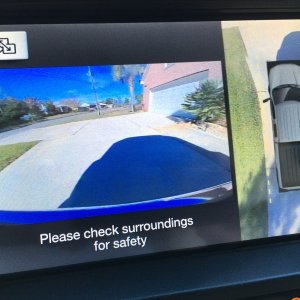 forward view, plus 360 cameras