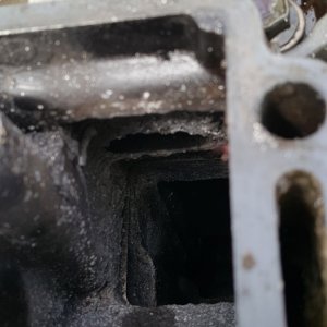 Corrosion in engine holder.  Just a matter of time per the mechanic.