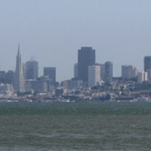 San Francisco skyline, first view