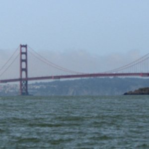 Golden Gate, first view