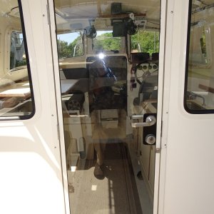 Full glass door