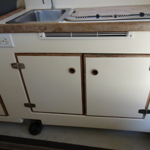 Media 'Galley and under pilot seat storage' in album 'Port side Bettie Bateau'