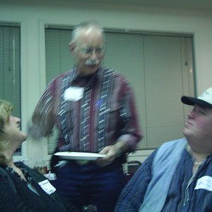 Linda (the travel agent) and Roger