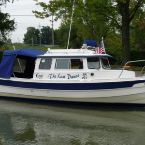 Terry's boat and gas tanker