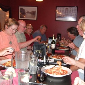 The feast at Grandpa Sam's in Spencerport