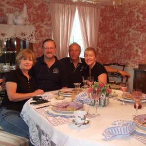 Breakfast fit for a Queen...well 2 queens!