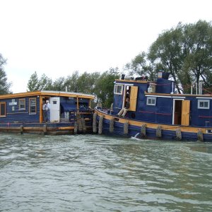 Passing a tug and tow.