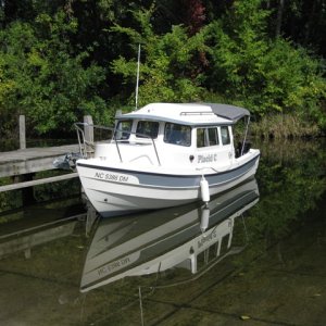 Placid C at end of cruise