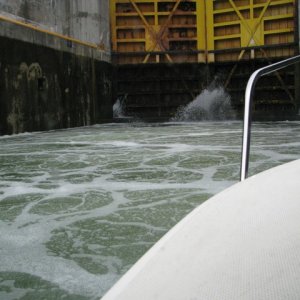 Turblance locking up, locking down is better