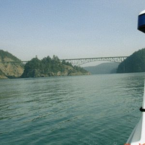 26 Feb 2005 Approaching Deception Pass Bridge