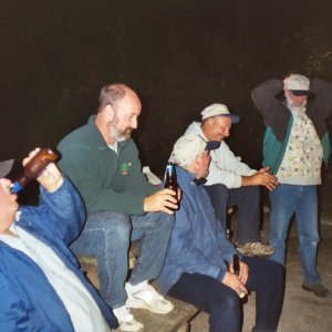 Sequim Bay campfire