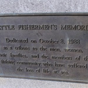 Fisherman\'s Terminal Memorial placque