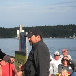 Tom getting a prize