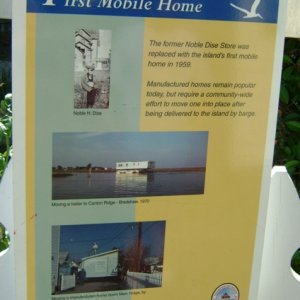Media 'first mobile home' in album 'Ches Bay at its calmest'