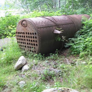 Abandoned boiler