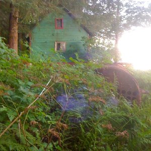 Tiger Olson's home & derelict boiler