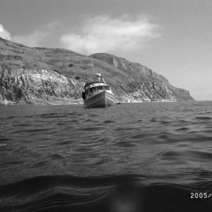 (gljjr) Fishtales At Anchor, I loved this picture and wanted to see how it looked in B&W