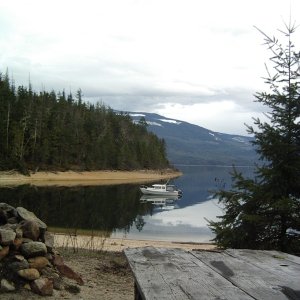 Refuge Bay, Adams Lake