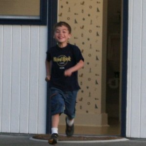 Domonic (of Gigi) the joy of a child at play