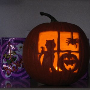 Carved a pumpkin