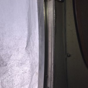 Rod protrusions that cracked on bottom