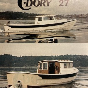 1983 CD27 business card, front photo