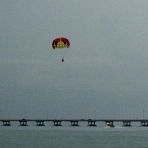 parasailing during a thunderstorm!!!???