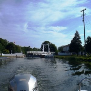 12.) Swing bring after lock 46
