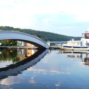 21.) Westport Marina - children and adults jump off the bridge on warm days