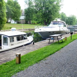 22.) Docked for the night at Poonanalie, lock 32