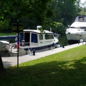 51.) Overnight at Newboro lock