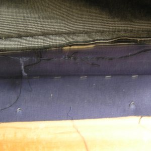 Media 'Helm seat; close up.' in album 'Taking the helm seat apart.  The factory foam is cheap and not dense enough.'